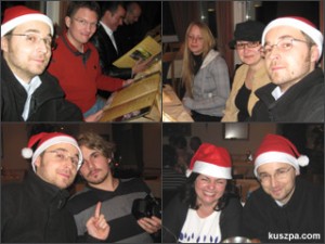 Festliche Peperoni Weihnachtsfeier mit Party für alle Teammitglieder