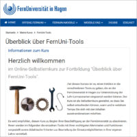 BOL-Kurs Überblick über FernUni Tools