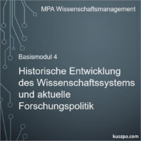 Bild zum Basismodul 4 Historische Entwicklung des Wissenschaftssystem