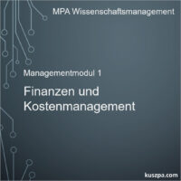 Bild zum Managementmodul 1 Finanzen und Kostenmanagement
