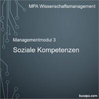 Bild zum Managementmodul 3 Soziale Kompetenzen