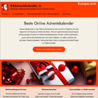 Bild der Website 24adventskalender.de